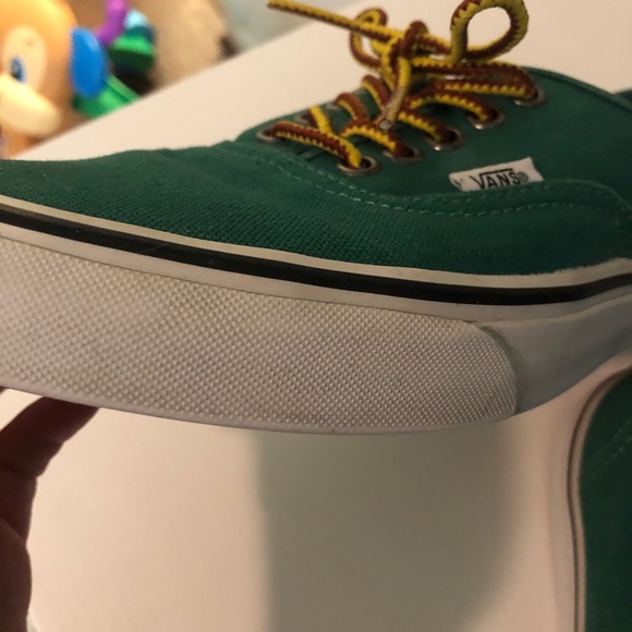 ❌SOLD❌Vans Authentic Low Top Green Shoe - Picture 5 of 9